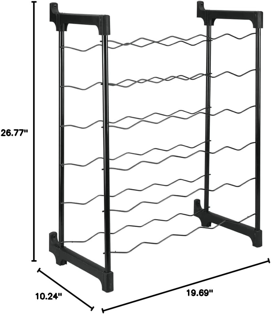 Metaltex Chianti Bottle Rack