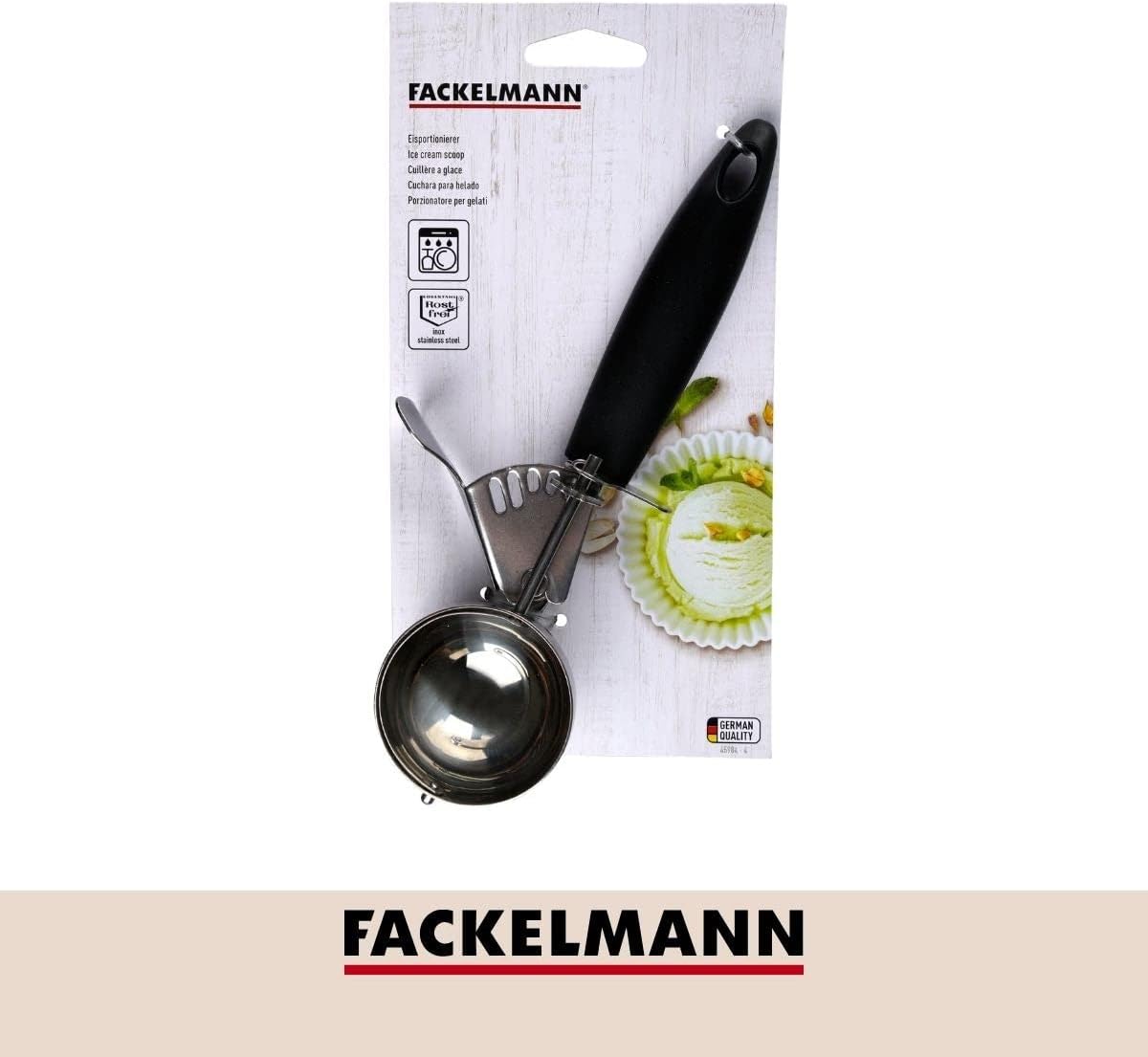 Fackelmann Stainless Steel Deluxe Ice Cream Scoop