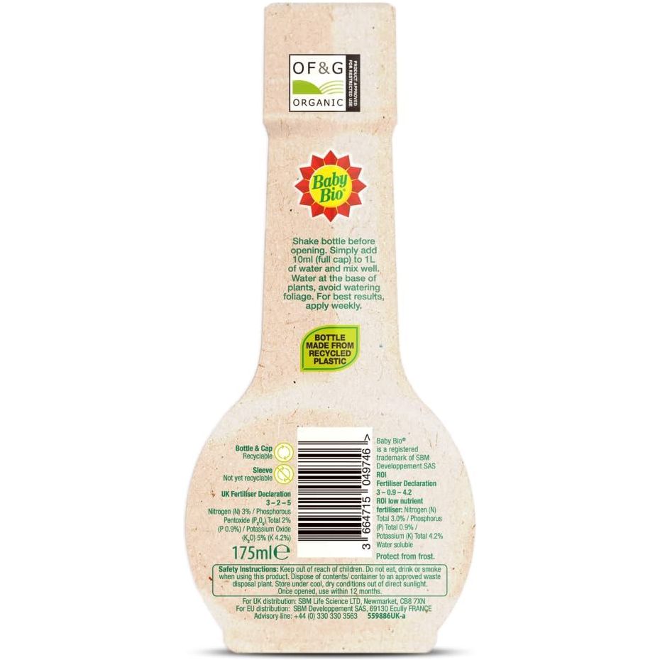 Baby Bio Organic Houseplant Food