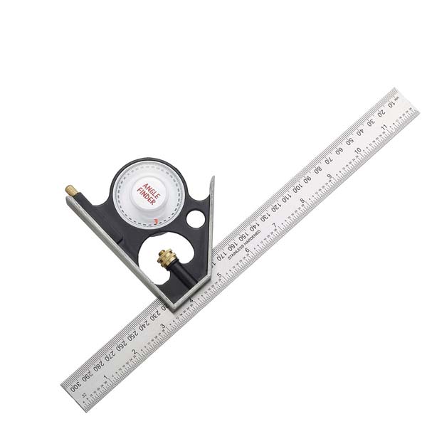 Fisher Combination Square - English & Metric Markings