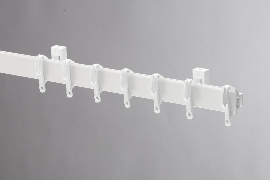 Swish Sologlyde Tringle à Rideau PVC 125 cm Blanc