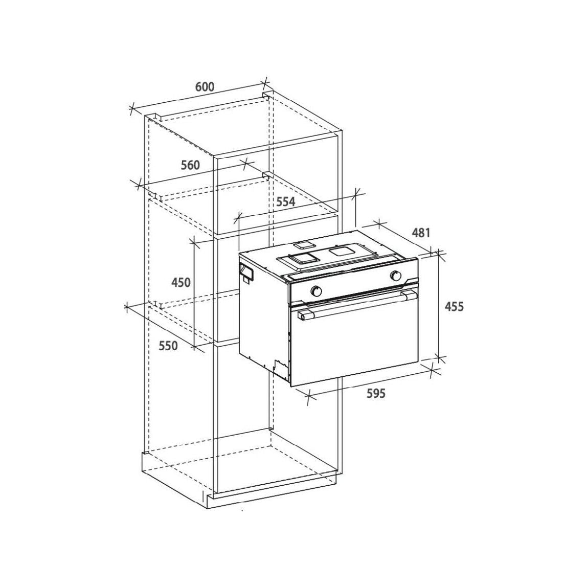 Candy Compact Combination Microwave