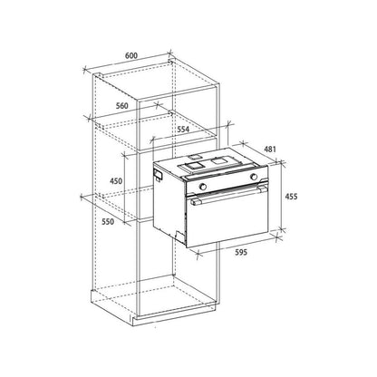 Candy Compact Combination Microwave