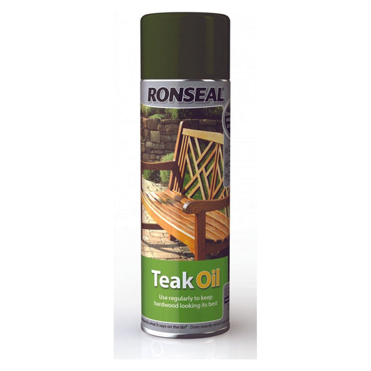 Aérosol d'huile de teck Ronseal