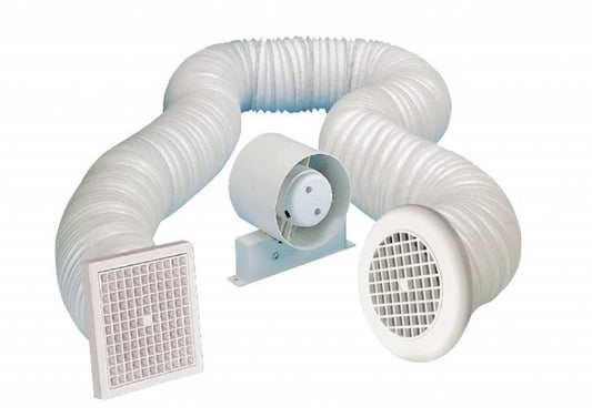 Ventilador de ducha Manrose + Temporizador