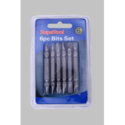 SupaTool Double End Power Bits 6 Piece