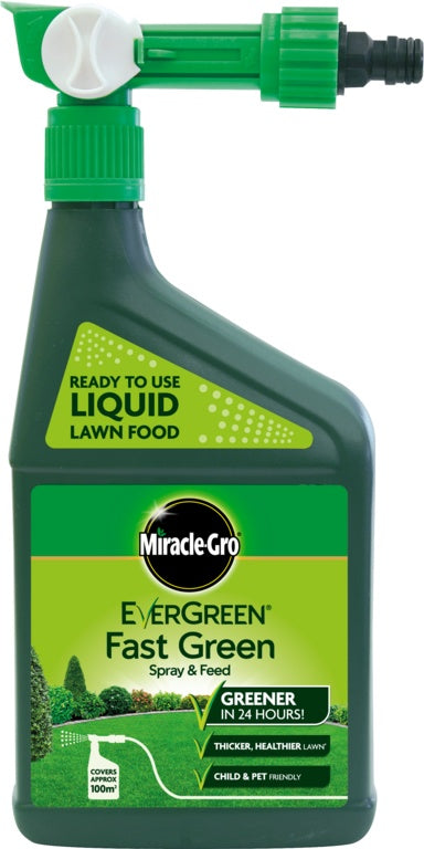 Miracle-Gro® Evergreen Fast Green 1L Spray & Feed