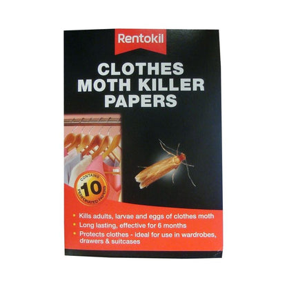 Rentokil Clothes Moth Killer Papers