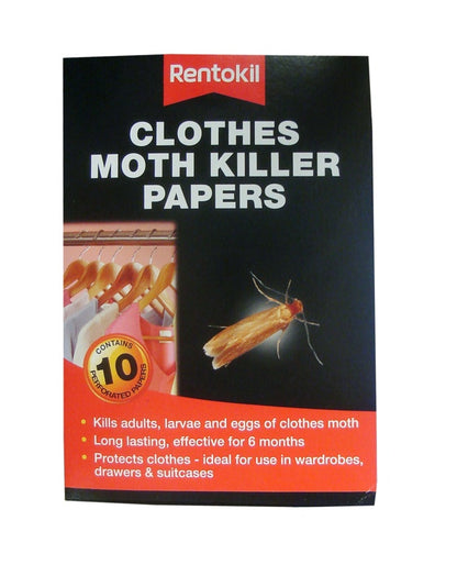 Rentokil Clothes Moth Killer Papers