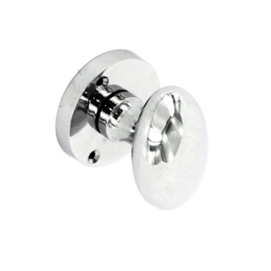 Securit Chrome Oval Mortice Knobs (Pair)