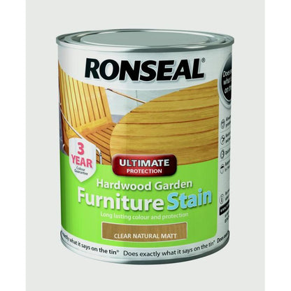 Ronseal Hardwood Furniture Stain 750ml