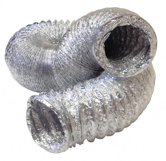 Manrose Aluminium Hose + Clip 4"