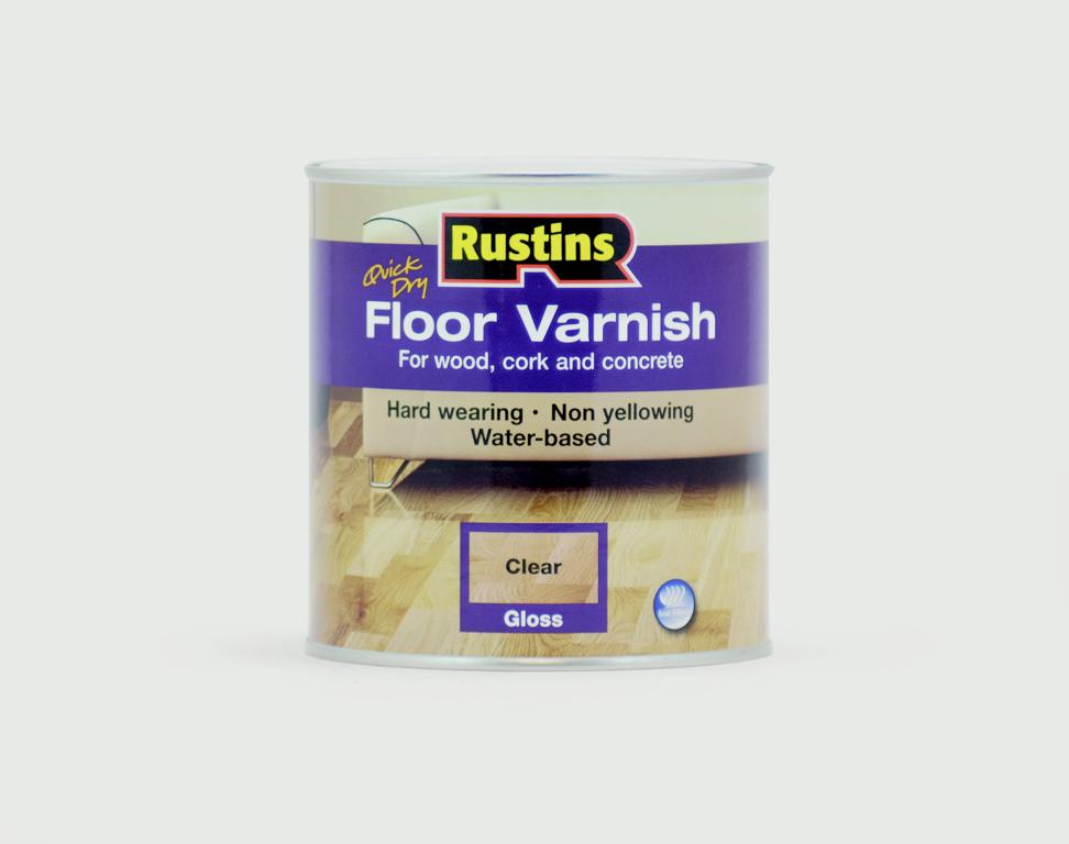 Rustins Quick Dry Acrylic Floor Varnish Gloss