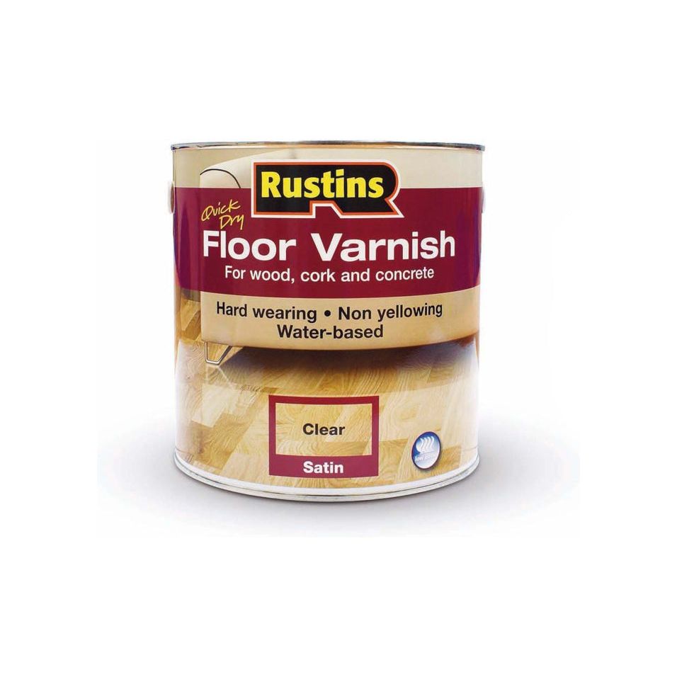 Rustins Quick Dry Acrylic Floor Coating Satin