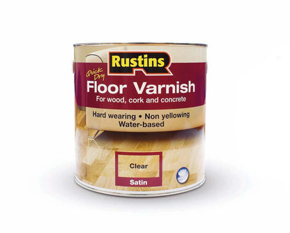 Rustins Quick Dry Acrylic Floor Coating Satin