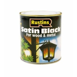 Rustins Quick Dry Satin Black