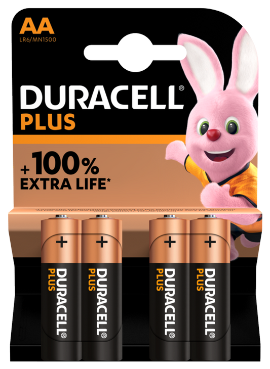 Duracell Plus Power Batteries