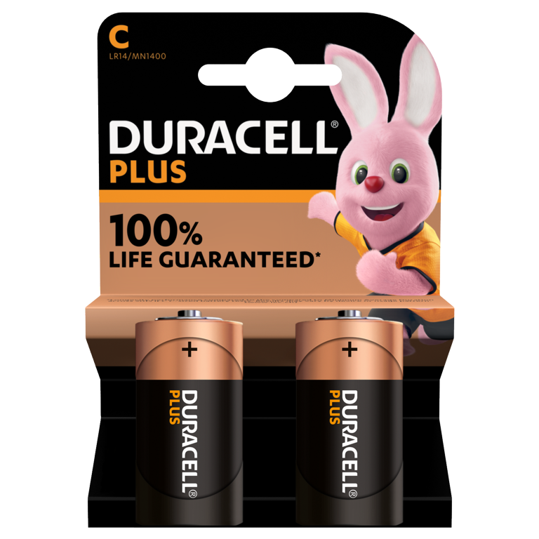 Piles alcalines Duracell C