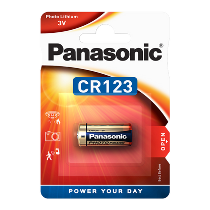 Panasonic CR123 Lithium Camera Battery