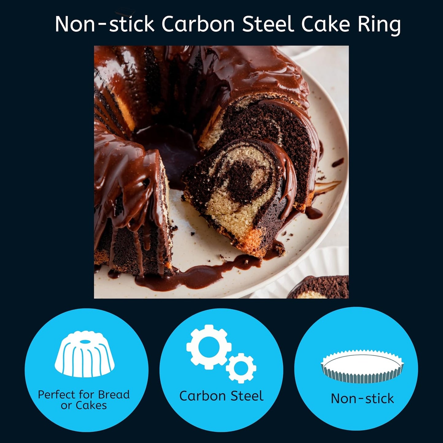 Chef Aid Fluted Cake Ring