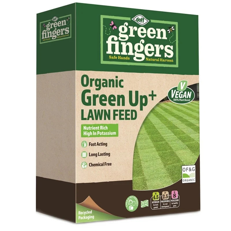 GREEN FINGERS Organic Green Up Lawn Feed