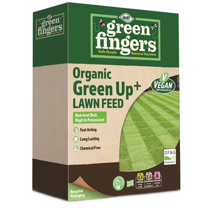 GREEN FINGERS Organic Green Up Lawn Feed
