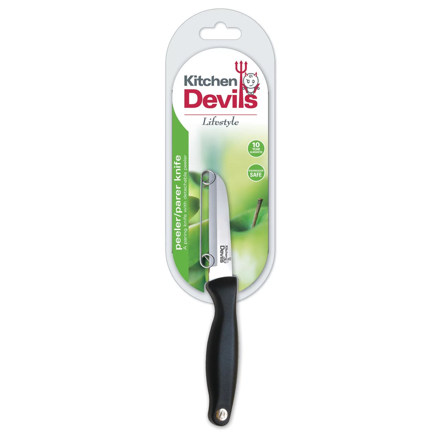 Kitchen Devils Peeler/Paring Knife