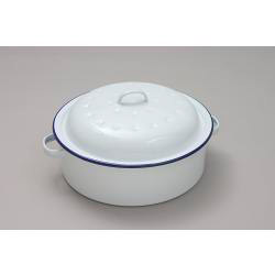 Falcon Roaster Round - Traditional White