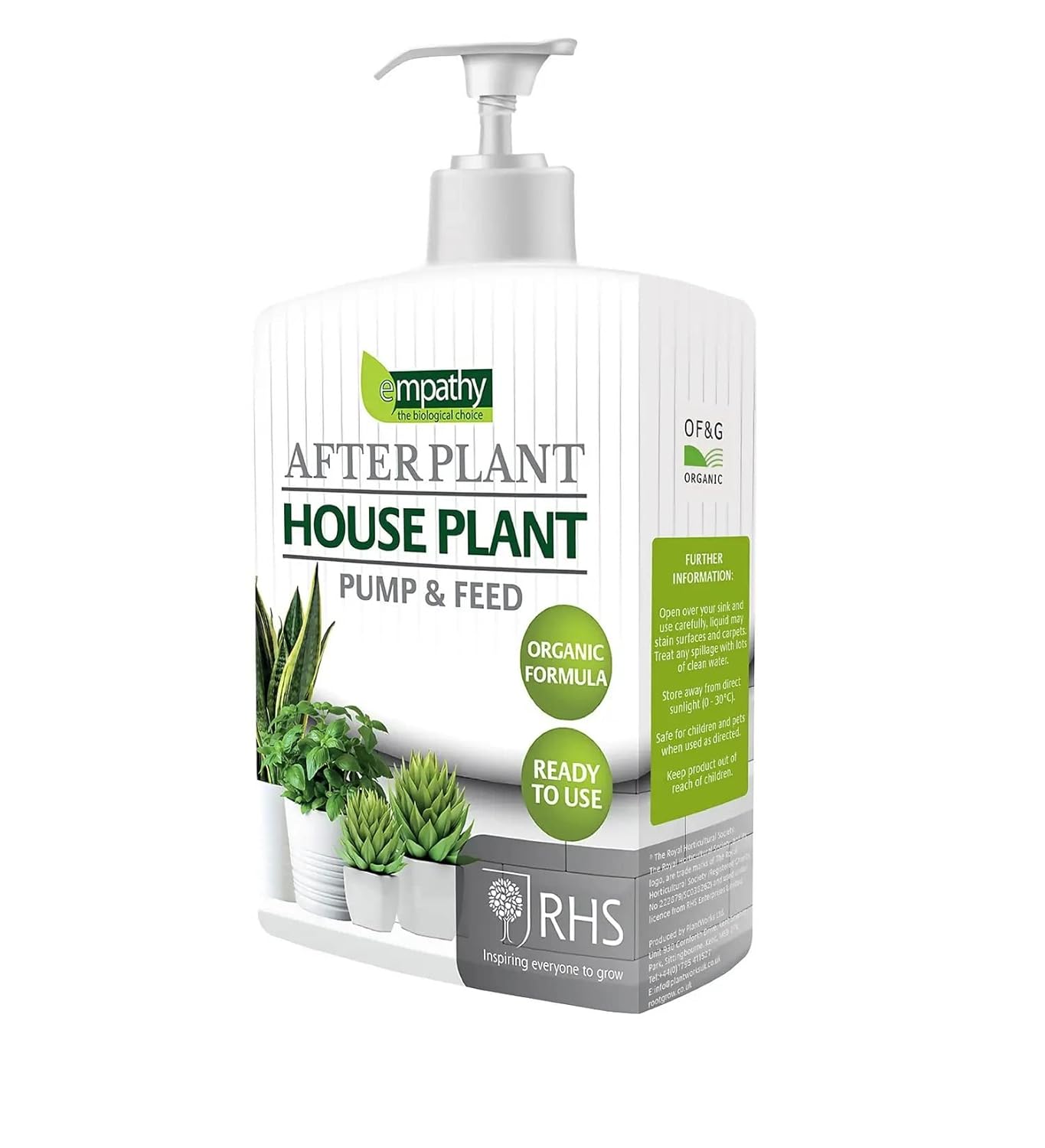 Empathy RHS After Plant House Plant Pump & Feed