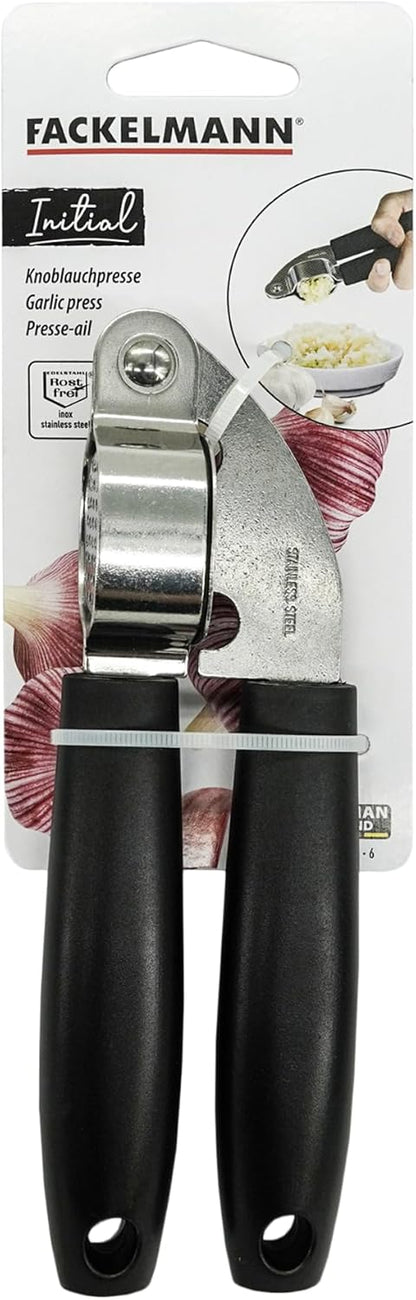 Initial Stainless Steel Garlic Press