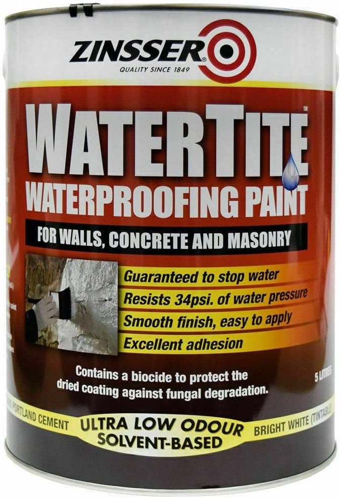 Zinsser Watertite Waterproofing Paint 5ltr