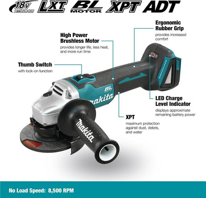 Makita LXT Brushless Angle Grinder Bare Unit 18v