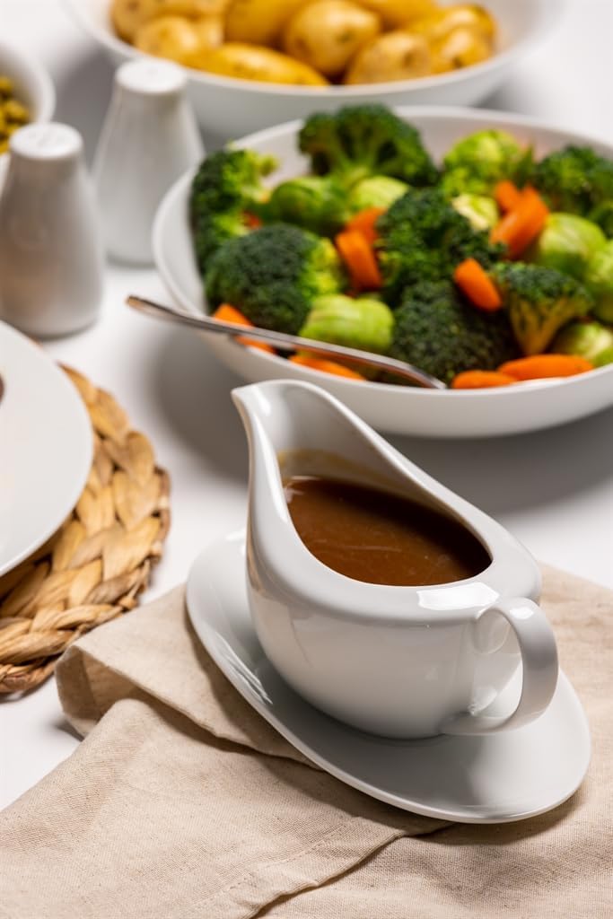 Price & Kensington Simplicity Gravy Boat & Saucer