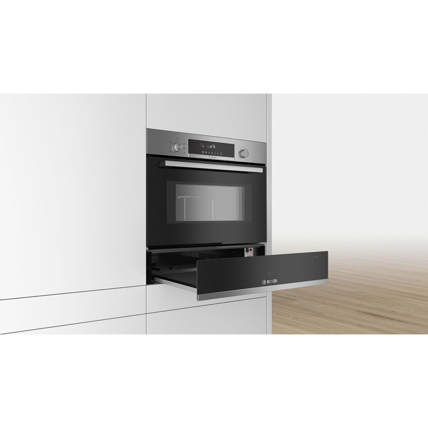 Bosch Serie 6 Built In Warming Drawer - Stainless Steel