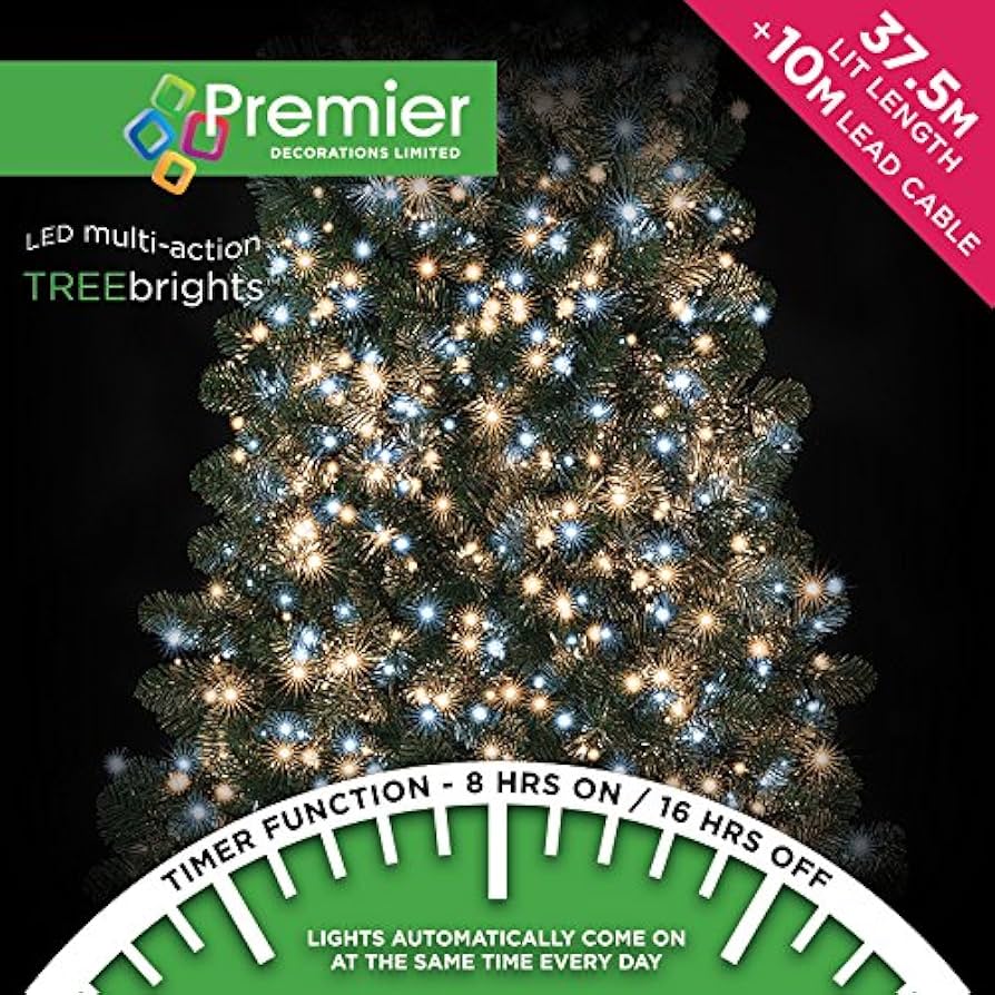 Premier 240 LED Multi Action Treebrights With Timer