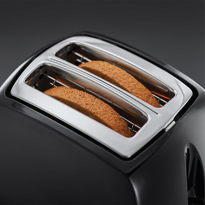 Russell Hobbs Textures Toaster Black