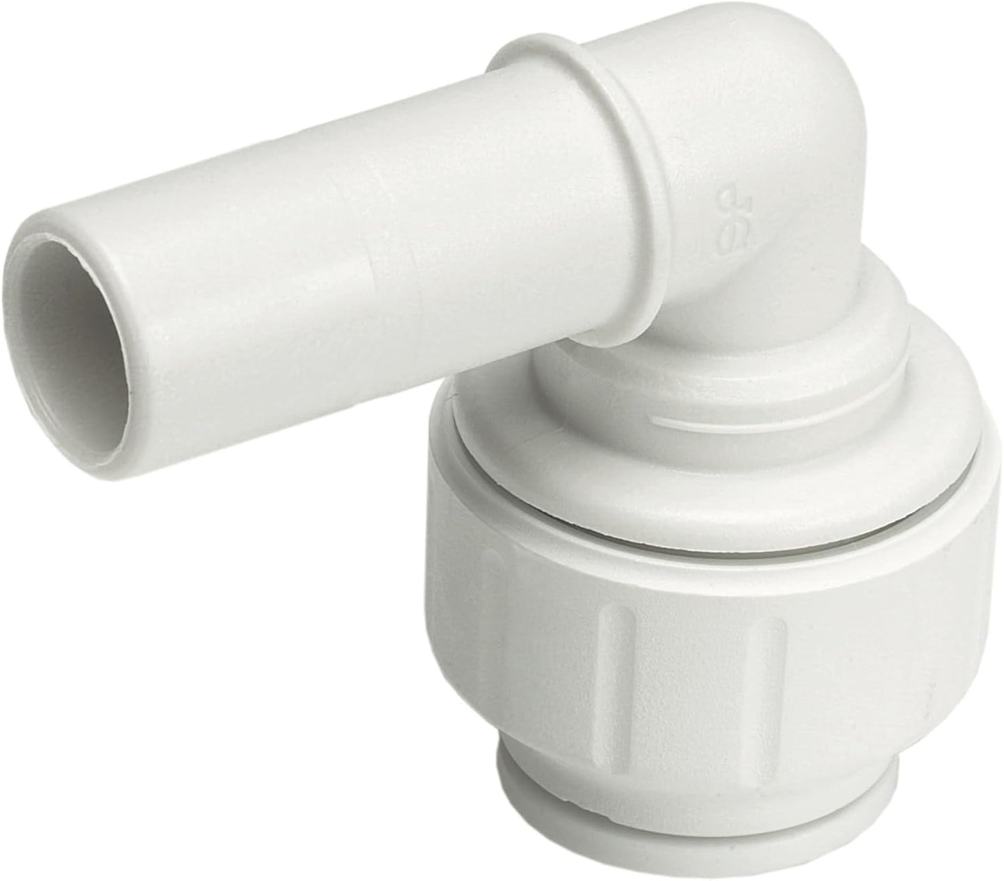 JG Speedfit Stem Elbow - White 15mm x 15mm 10 Pack