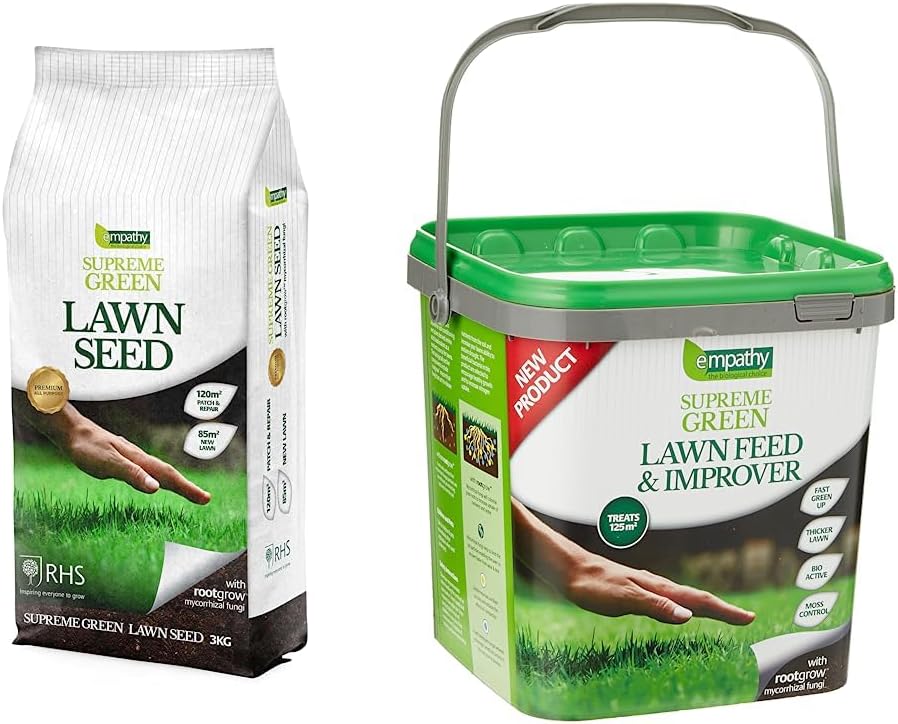 Empathy RHS Supreme Green Lawn Seed 3kg