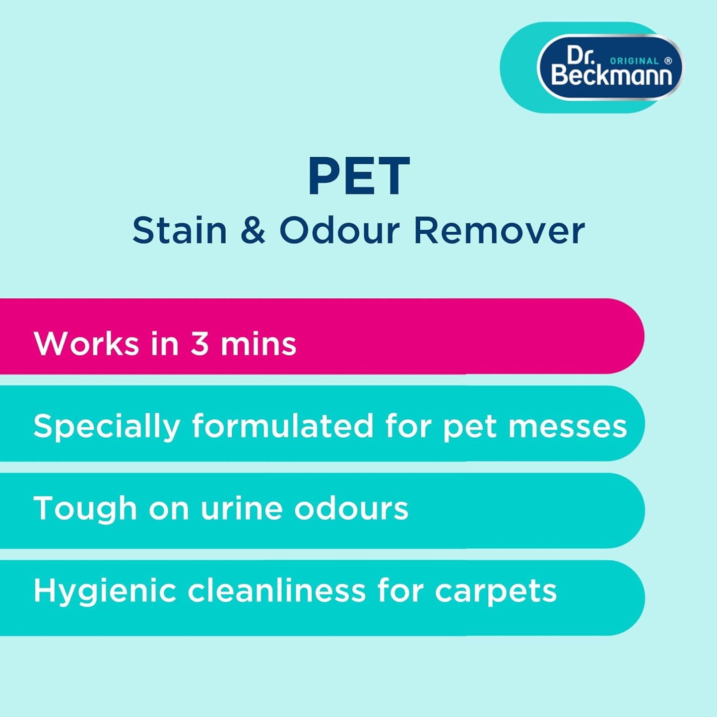 Dr Beckmann Pet Stain & Odour Remover