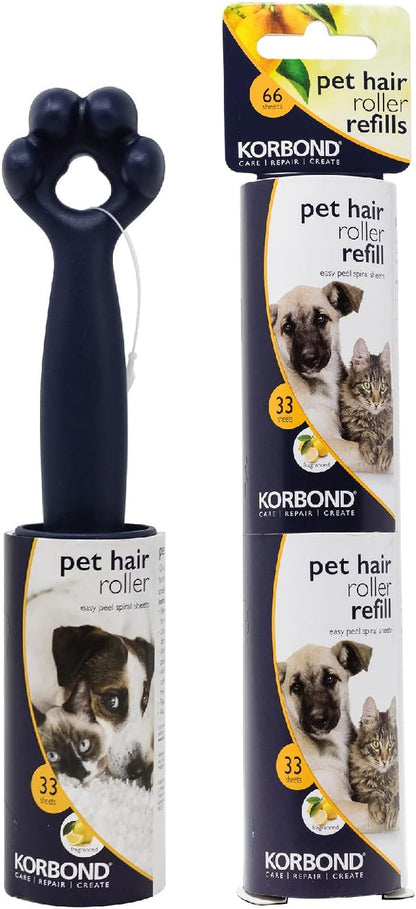 Korbond Pet Hair Roller Refill Fragranced