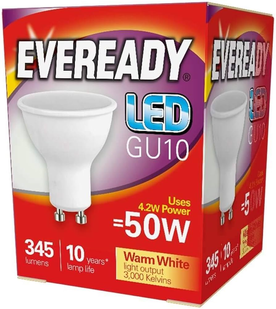 Eveready LED GU10 Pack 6