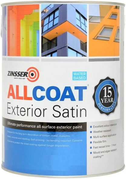 Zinsser Allcoat Ext Wb Satin Ral 7016