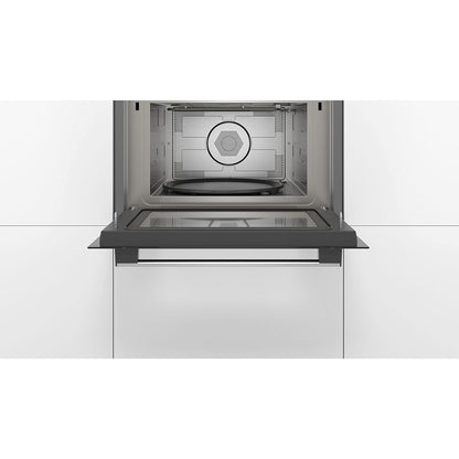 BOSCH Serie 4 Built In Combination Microwave Oven - Stainless Steel