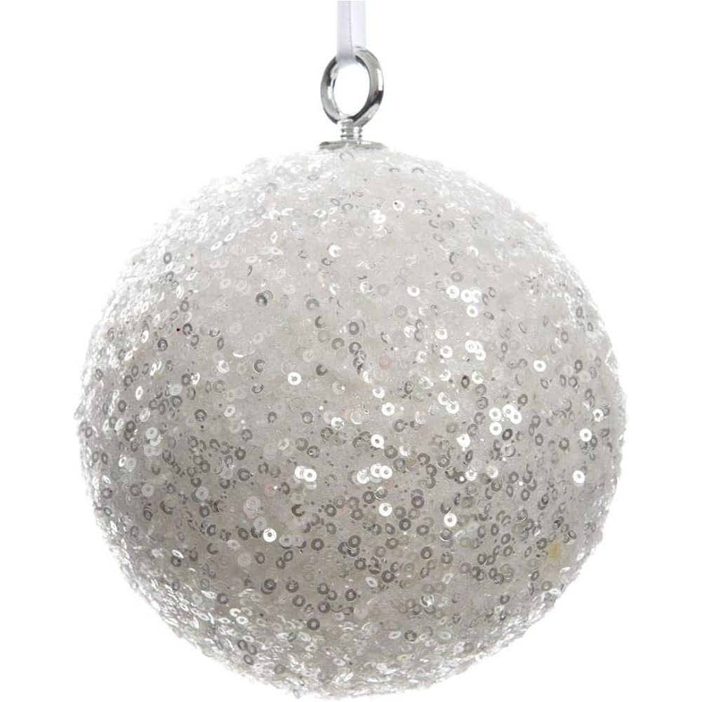 Kaemingk White Foam Bauble