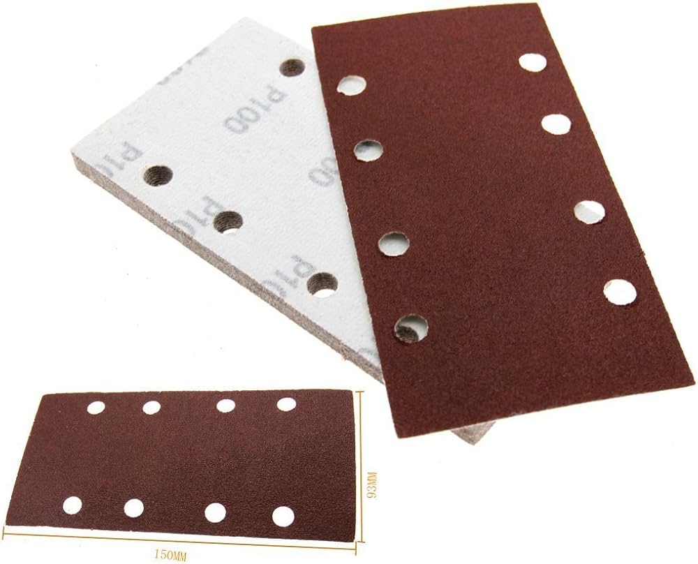 Abracs Orbital Clamped Sander Sheets (8 Holes)