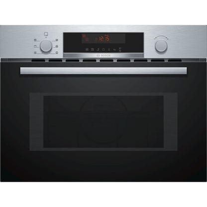 BOSCH Series 4 Multifunction Oven + Serie 4 Combination Microwave Bundle