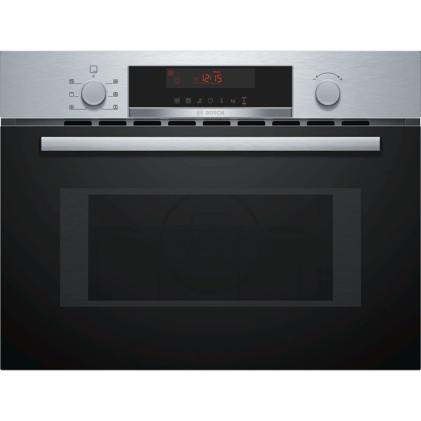 BOSCH Series 4 Multifunction Oven Black + BOSCH Serie 4 Built In Combination Microwave Oven Bundle