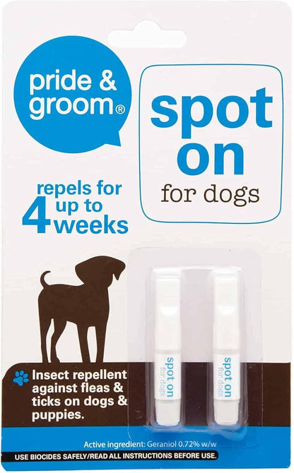 Pride & Groom Spot On For Dogs