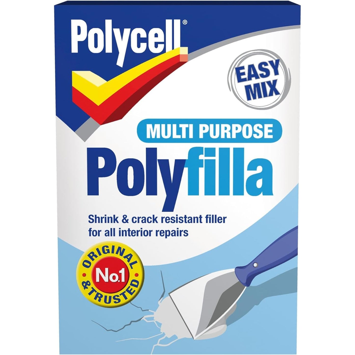 Polycell Polyfilla Multi Purpose White Powder Filler