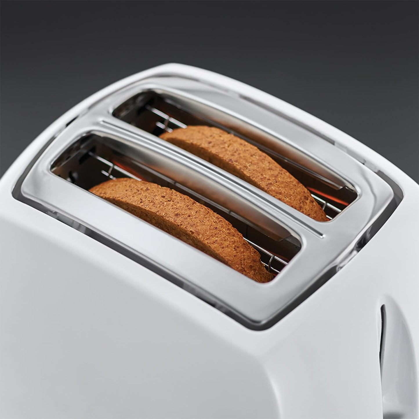 Russell Hobbs Textures Toaster White